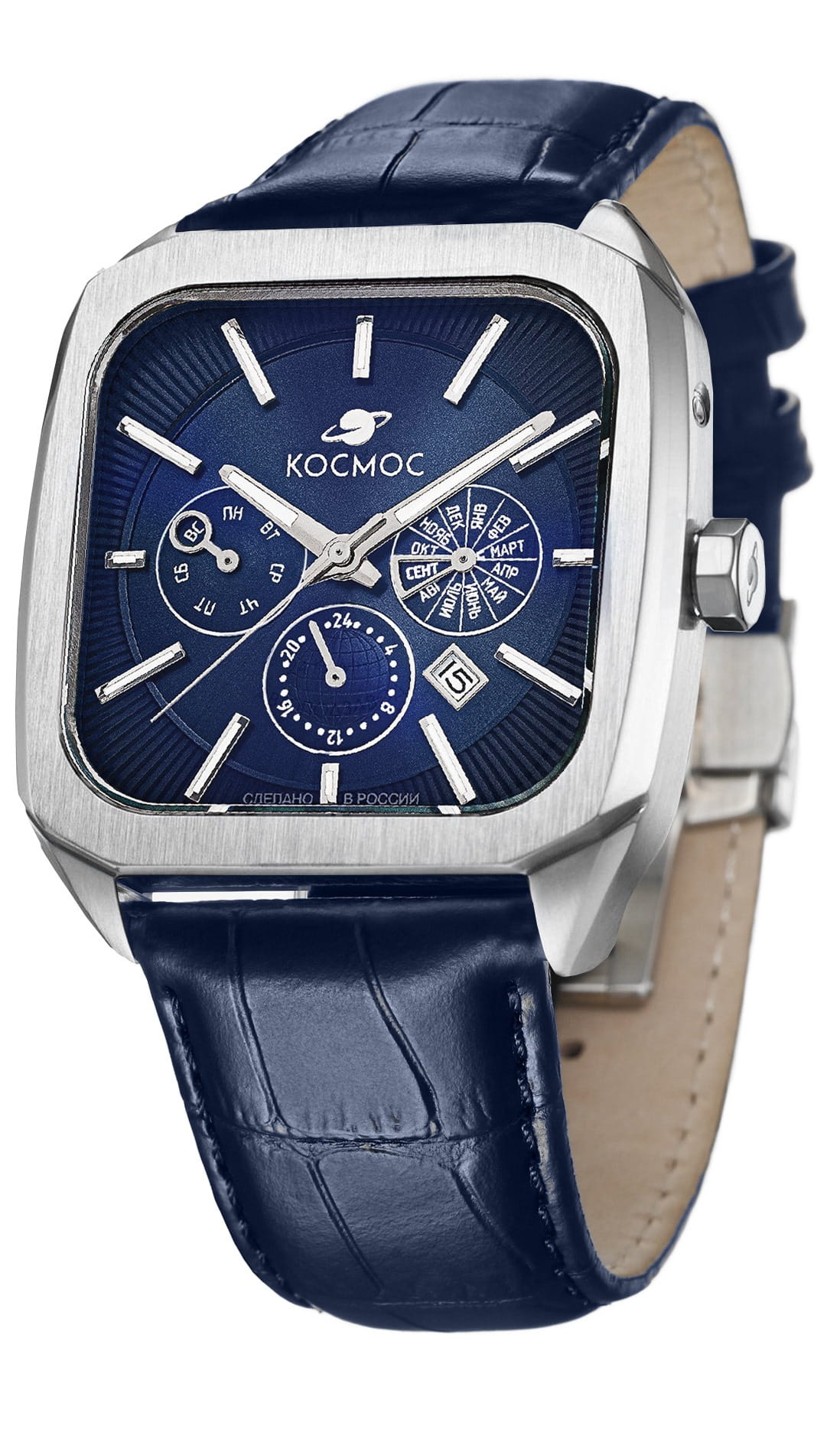 Космос Космос Марсоход II K 219.16.36 , наручные мужские часы фото под углом